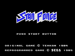 Игра Star Force (SG-1000 - sg1000)