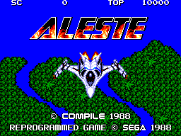 Обложка игры Aleste ( - sms)