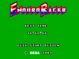 Обложка игры Enduro Racer ( - sms)