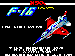 Обложка игры F-16 Fighter ( - sms)