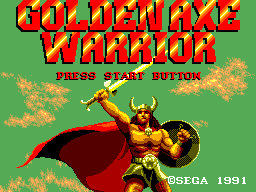 Обложка игры Golden Axe Warrior