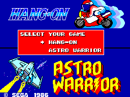 Обложка игры Hang-On & Astro Warrior ( - sms)