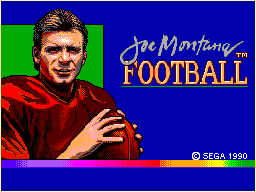 Обложка игры Joe Montana Football ( - sms)