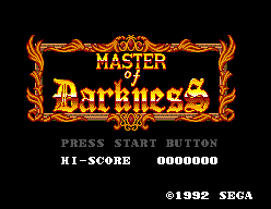 Обложка игры Master of Darkness ( - sms)