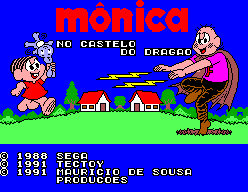 Обложка игры Monica no Castelo do Dragao