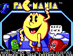 Игра Pac-Mania (Sega Master System - sms)