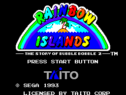 Обложка игры Rainbow Islands