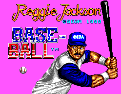 Обложка игры Reggie Jackson Baseball ( - sms)