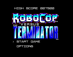 Обложка игры Robocop versus The Terminator