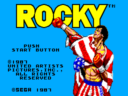Обложка игры Rocky
