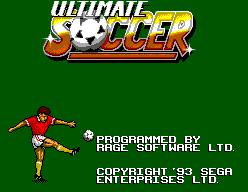 Игра Ultimate Soccer (Sega Master System - sms)