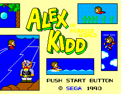 Игра US-European SMS BIOS + Alex Kidd in Miracle World (Sega Master System - sms)