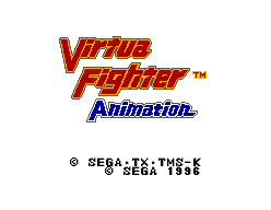 Игра Virtua Fighter Animation (Sega Master System - sms)
