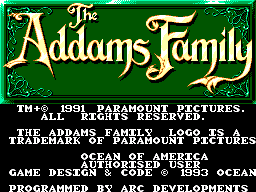 Обложка игры Addams Family, The ( - sms)