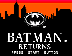 Обложка игры Batman Returns ( - sms)