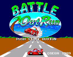 Игра Battle Out Run (Sega Master System - sms)