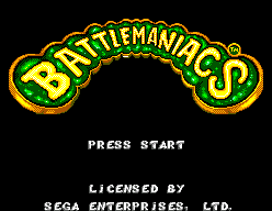 Игра Battlemaniacs (Sega Master System - sms)