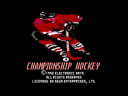 Обложка игры Championship Hockey