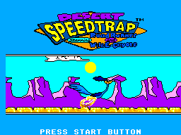 Обложка игры Desert Speedtrap - Starring Road Runner and Wile E. Coyote ( - sms)
