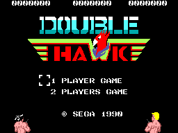Игра Double Hawk (Sega Master System - sms)