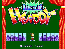 Обложка игры Dynamite Headdy