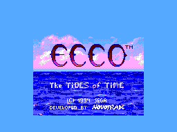 Обложка игры Ecco the Dolphin - Tides of Time ( - sms)