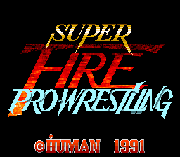 Обложка игры Super Fire Pro Wrestling
