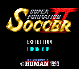 Обложка игры Super Formation Soccer II