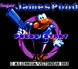 Обложка игры Super James Pond