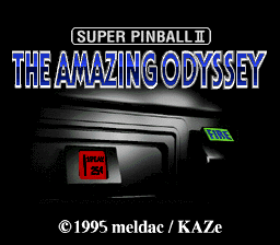 Обложка игры Super Pinball II - Amazing Odyssey