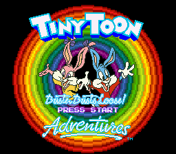 Обложка игры Tiny Toon Adventures - Buster Busts Loose!