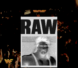 Обложка игры WWF Raw