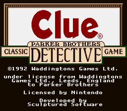 Обложка игры Clue