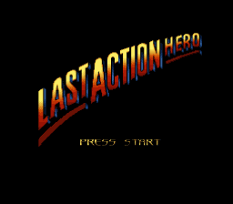 Игра Last Action Hero (Super Nintendo - snes)