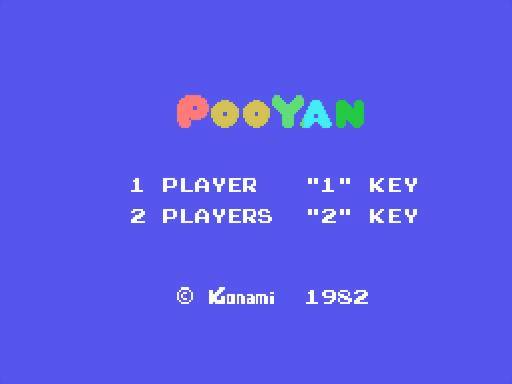 Игра Pooyan (Sord M5 - sordm5)