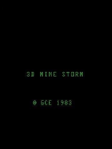 Обложка игры 3-D Mine Storm ( - vect)