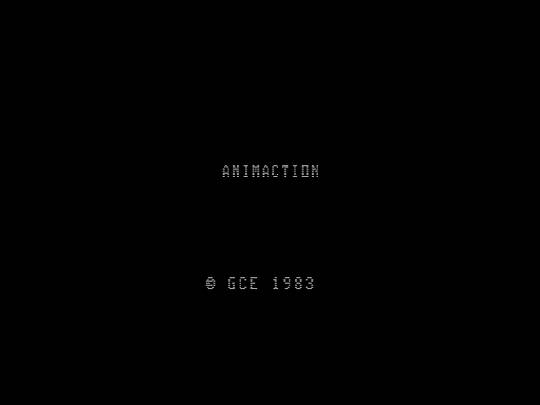 Обложка игры Animaction ( - vect)