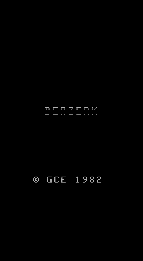 Обложка игры Berzerk