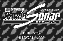 Обложка игры WonderSwan Handy Sonar ( - ws)