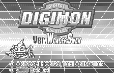 Обложка игры Digimon - Ver. WonderSwan ( - ws)