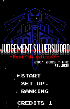 Обложка игры Judgement Silversword - Rebirth Edition
