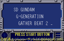Игра SD Gundam G Generation - Gather Beat 2 (WonderSwan Color - wsc)